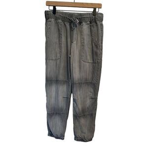 Bella Dahl Cropped Tencel Jogger Pants Size M